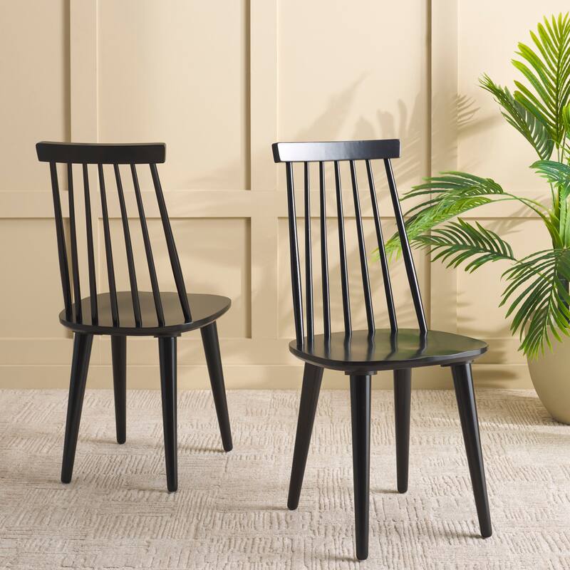 SAFAVIEH HOME Raylin Dining Chairs (Set of 2) - 17"W x 18"D x 36"H
