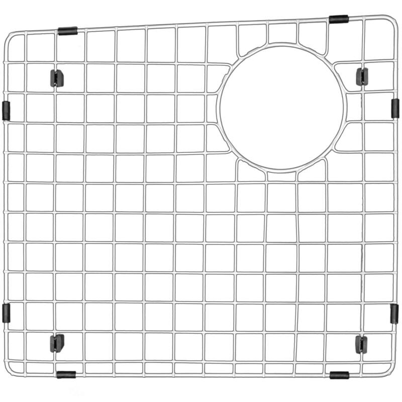 Karran USA GR-6007 15-3/4" L x 15" W Stainless Steel Basin Rack with - Stainless Steel - Stainless Steel