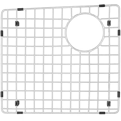 Karran USA GR-6007 15-3/4" L x 15" W Stainless Steel Basin Rack with - Stainless Steel