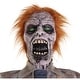 preview thumbnail 9 of 11, Haunted Hill Farm 5.6-Ft. Animatronic Zombie Carver with Movement, Sound, and Light-Up Eyes for Scary Halloween Decoration