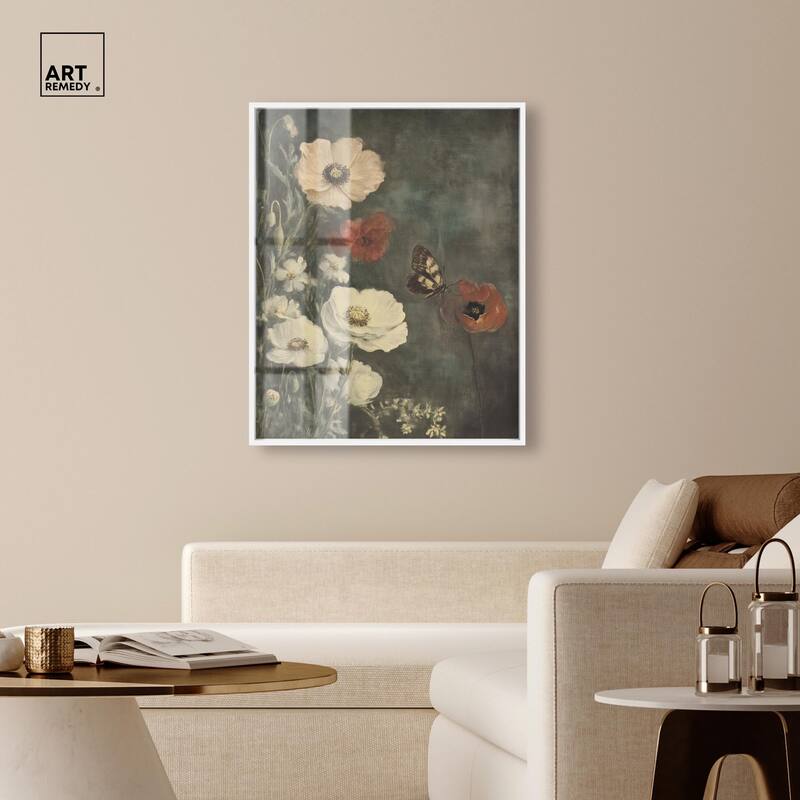 Vintage Botanicals I Shadowbox by Art Remedy