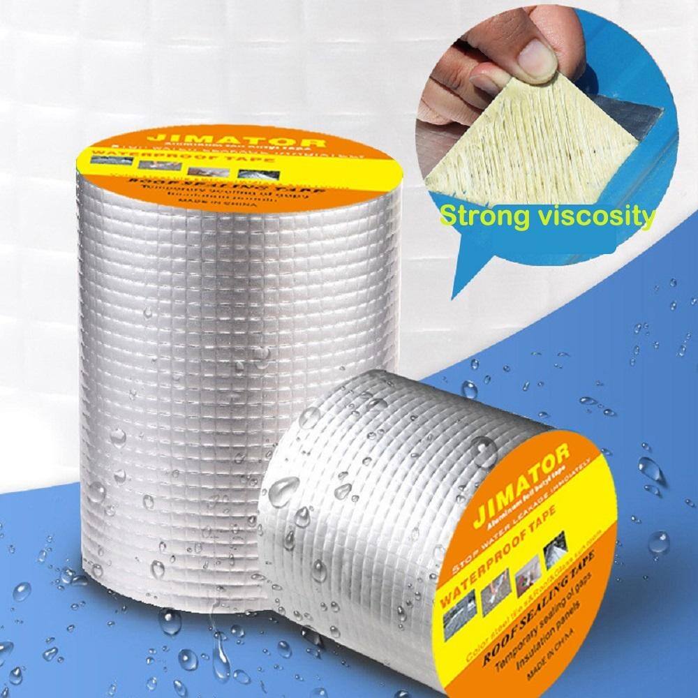 Wellco 7.87 in. x 16.4 ft. Butyl waterproof Tape Waterproof Sealing Tape, (1-Pack)