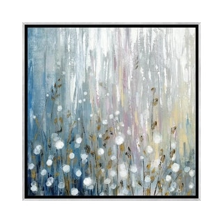 iCanvas "January Branches Flowers" by Silvia Vassileva Framed