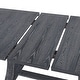 preview thumbnail 8 of 20, Bellion Wood Expandable Dining Table by Christopher Knight Home