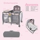 preview thumbnail 5 of 18, Babyjoy 4-in-1 Convertible Portable Baby Playard Newborn Napper with - See Details