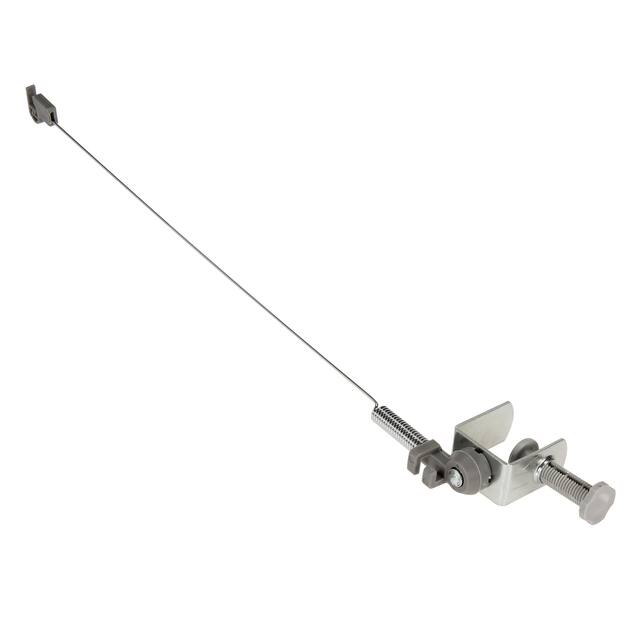 Household Essentials Flexible Iron Cord Holder with Adjustable Clamp for Most Ironing Boards