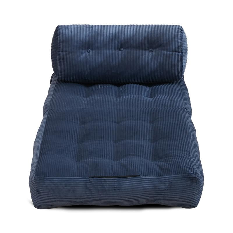 Mixoy W32''/W50'' Corded Velvet Fabric Folding Floor Lazy Futon Sofa Bed