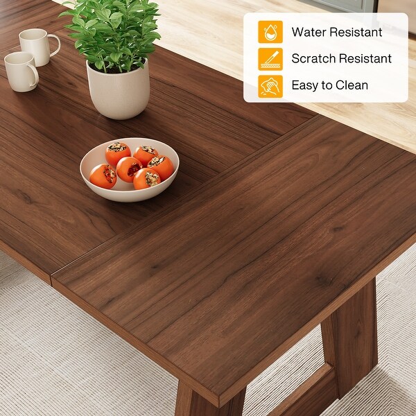 63-Inch Rectangular Dining Table Kitchen Table for Dining Room