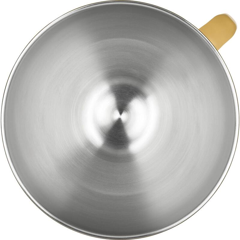 KitchenAid 5-Quart Tilt-Head Metallic Finish Stainless Steel Bowl in Radiant Gold