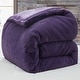 preview thumbnail 5 of 4, Chunky Bunny Some Like It Cold - Coma Inducer® Oversized Comforter Set - Dark Purple