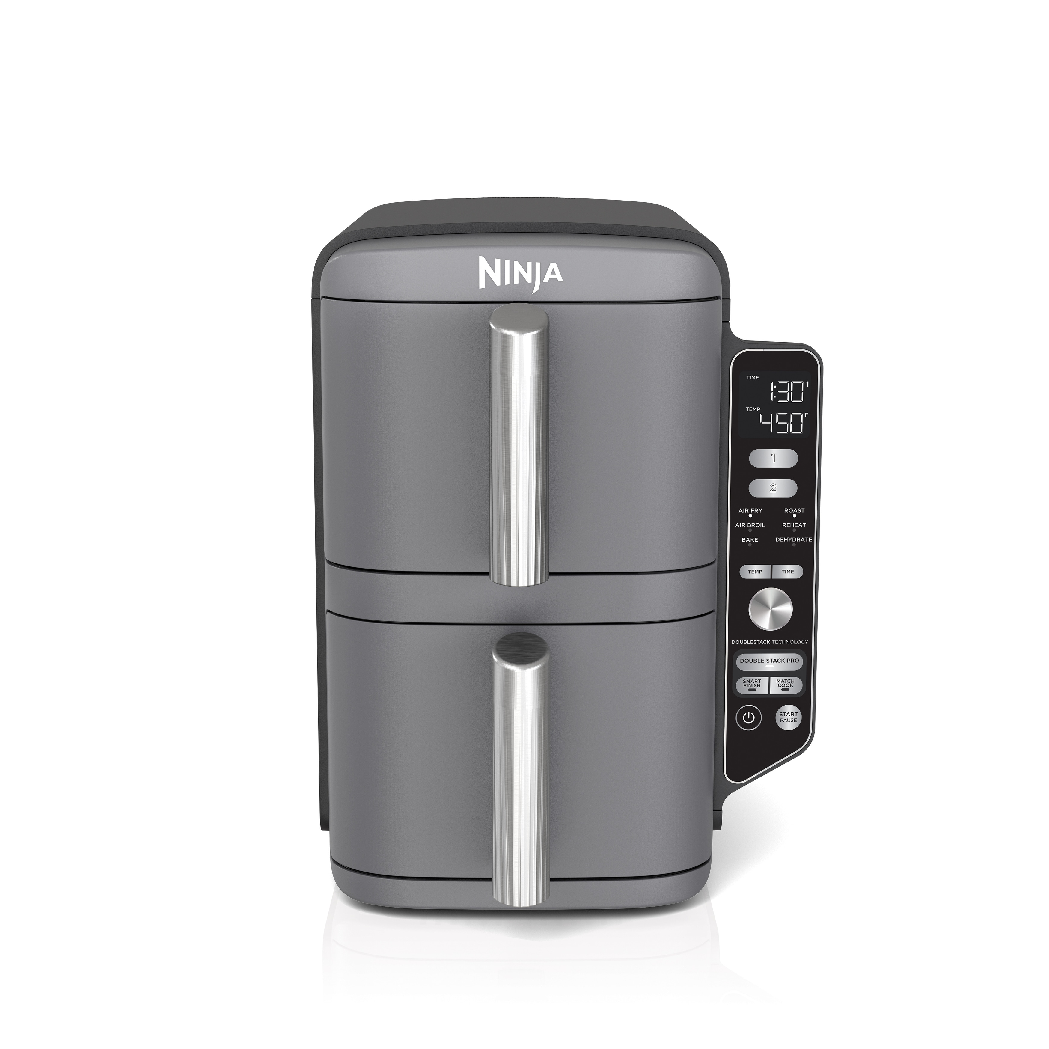 Ninja Doublestack XL 10 qt 6 in 1 2 Basket Air Fryer SL401