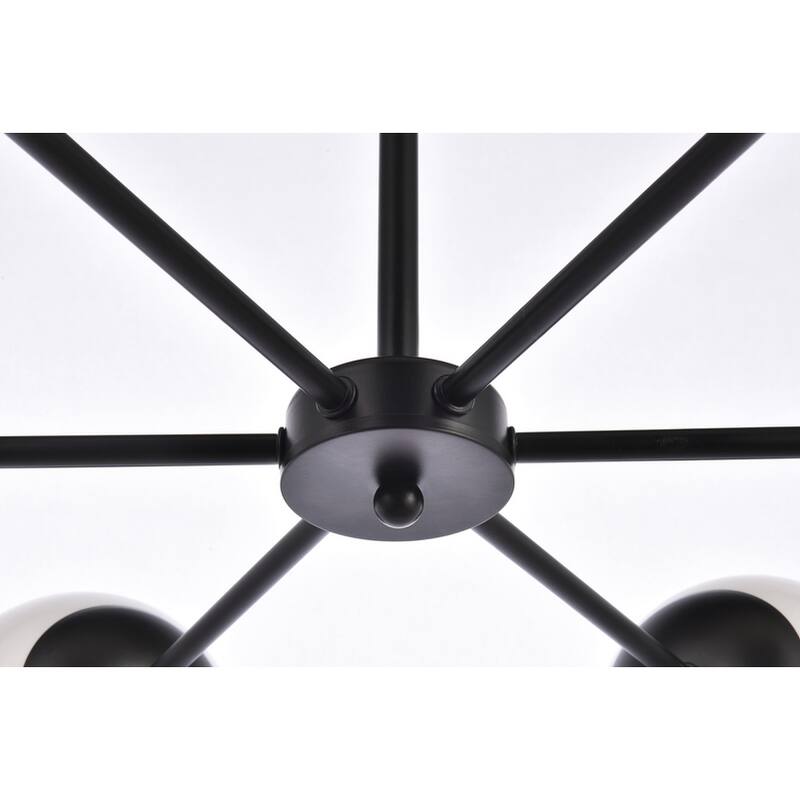 Brooke 30 inch Pendant with White Shade - N/A