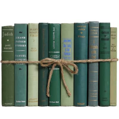 Books Green Decorative Accessories: Vintage Boxwood ColorPak