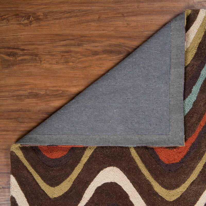 Hand Tufted Trio Miso Area Rug
