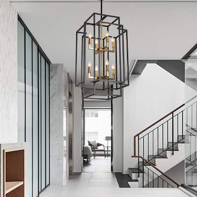 Fixture Rustic Lantern Pendant Lighting for Kitchen Hallway