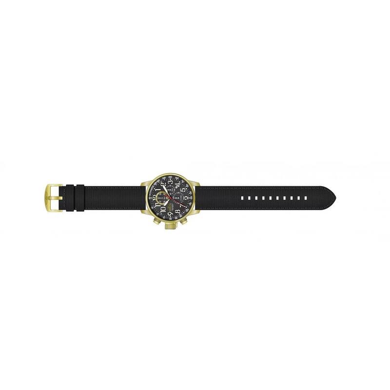 Invicta Men's 1515 Chronograph Black/ Goldtone Watch