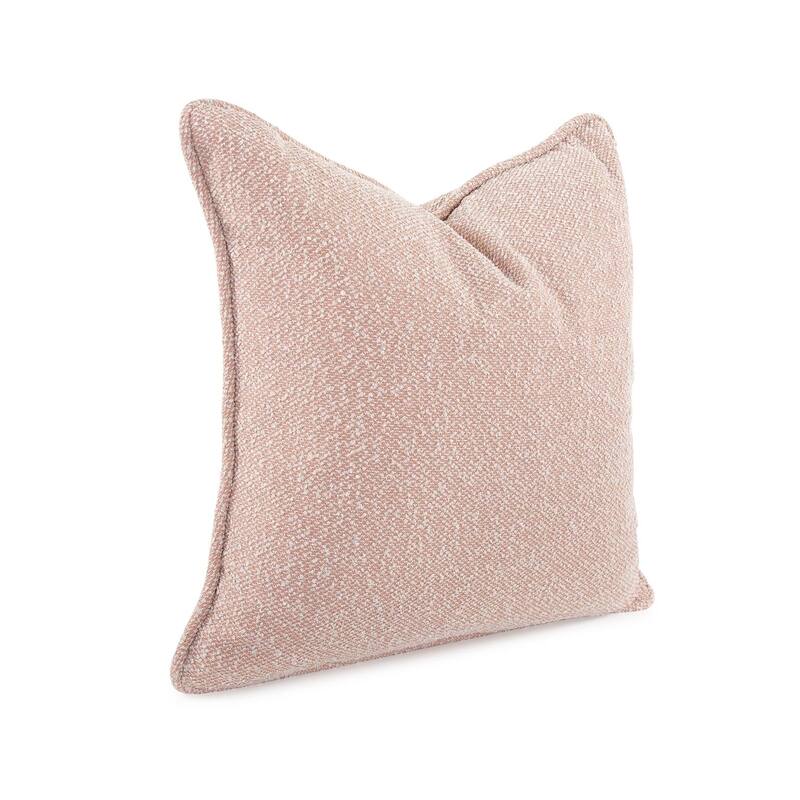 Allan Andrews Indoor/Outdoor 20" Square Textured Accent Pillow with Cover, Alicante Collection