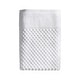 preview thumbnail 67 of 193, Linery & Co. Cotton Diamond Waffle Texture Bath Towels. Bath Towel - Optic White