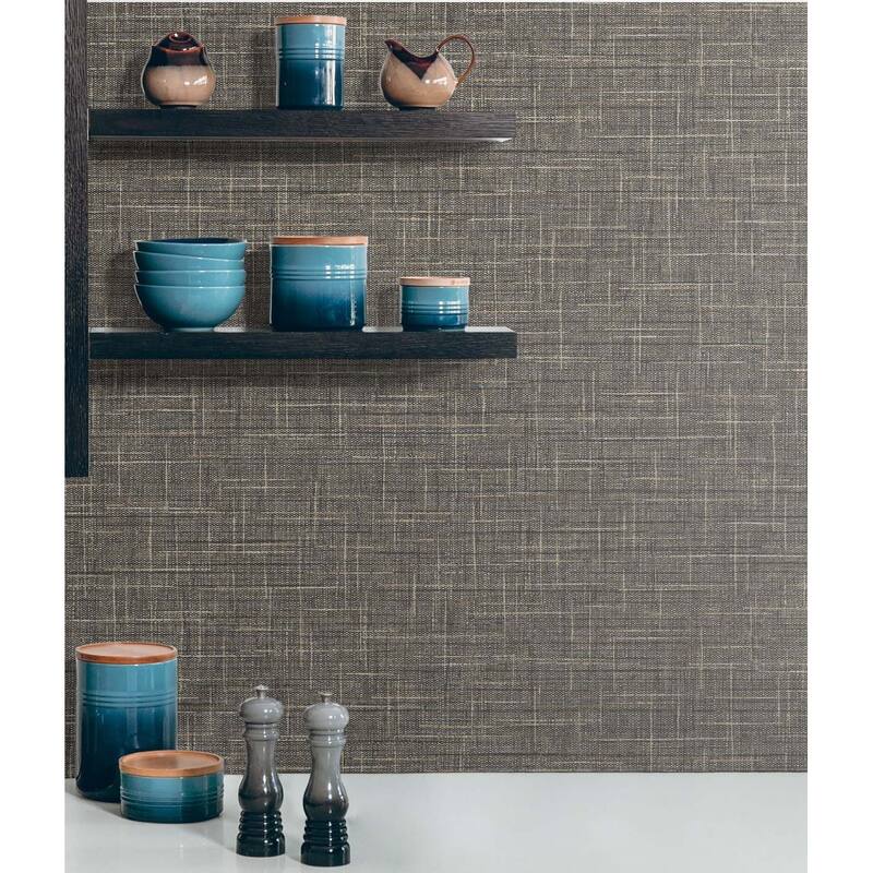DuPont Tedlar Grasmere Weave High Performance Vinyl Unpasted Wallpaper