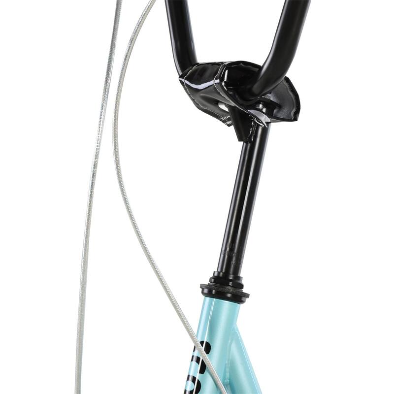 Steel Aluminum Kick Scooter with Adjustable Handlebar - 53.25"L x 22.75"W x 34.75"-37"H