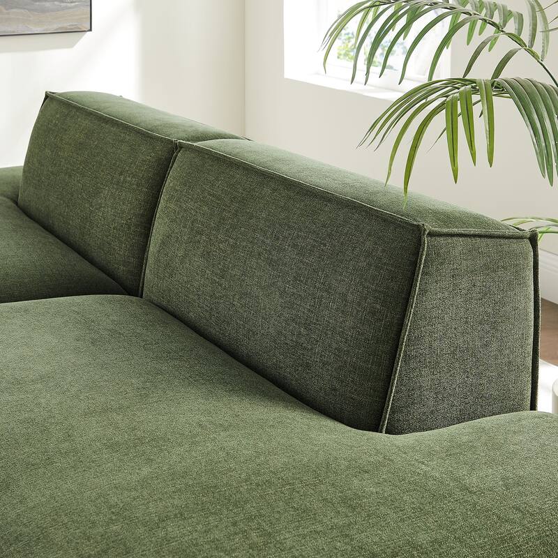 Restore 2-Piece Performance Fabric Upholstered Modular Loveseat