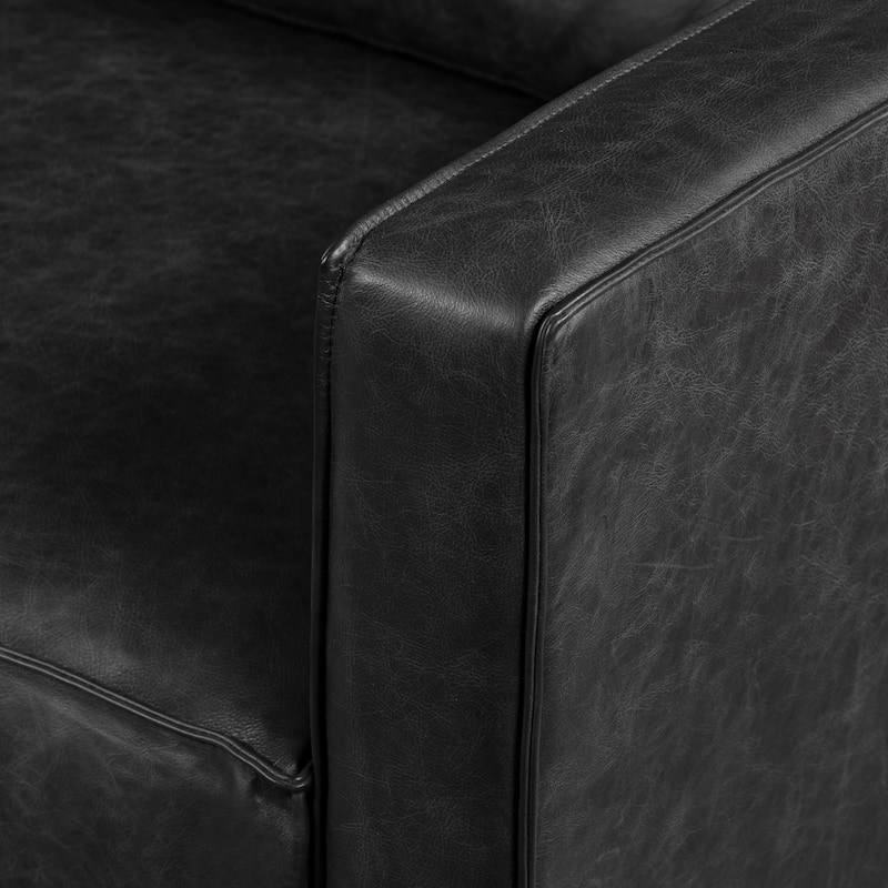 Poly & Bark Mateo 82.5" Sofa - Full Grain Genuine Italian Leather