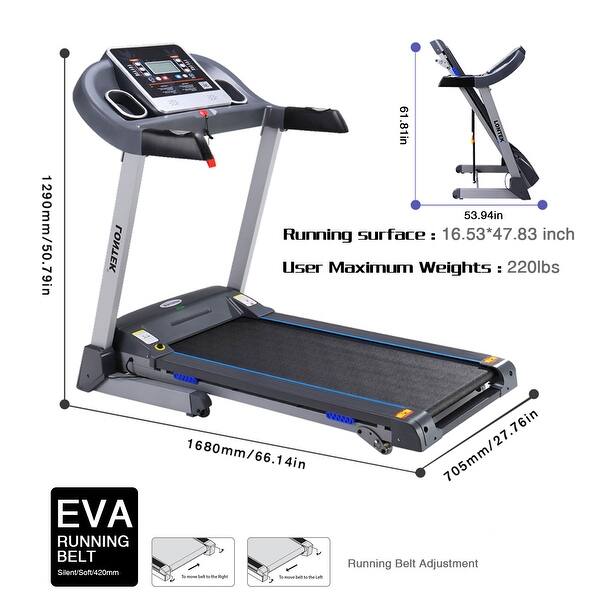 Folding Treadmill with Incline & Calories Monitor Bed Bath & Beyond