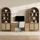 preview thumbnail 23 of 22, Ingenious Arc - Topped Multifunctional Storage Bookcase