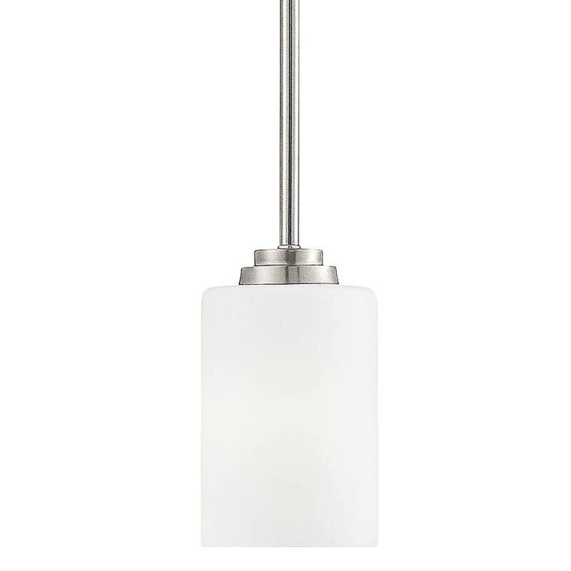 Millennium Lighting Bristo 5" Wide Single Light Mini Pendant - Satin Nickel