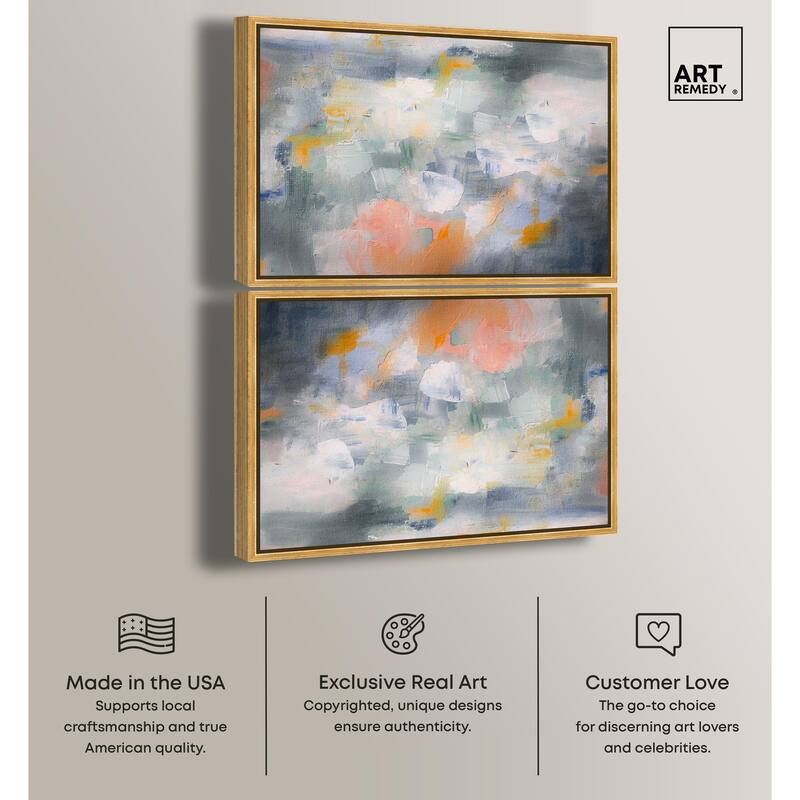 Cloudborn Glow II Canvas by Art Remedy
