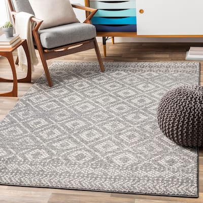 Livabliss Transitional Sunderland Diamond Area Rug