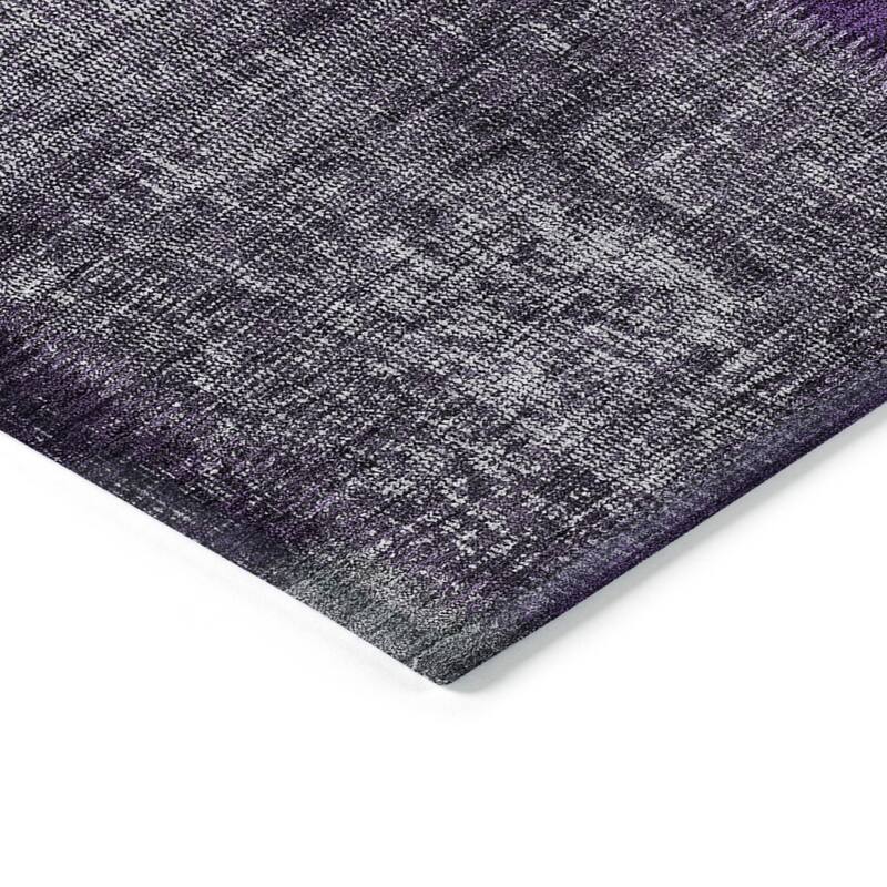 HomeRoots Patchwork Transitional Rectangle Outdoor Rug
