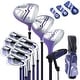 preview thumbnail 1 of 0, Women's Complete Golf Club Set Right Hand with Rain Hood - 50"
