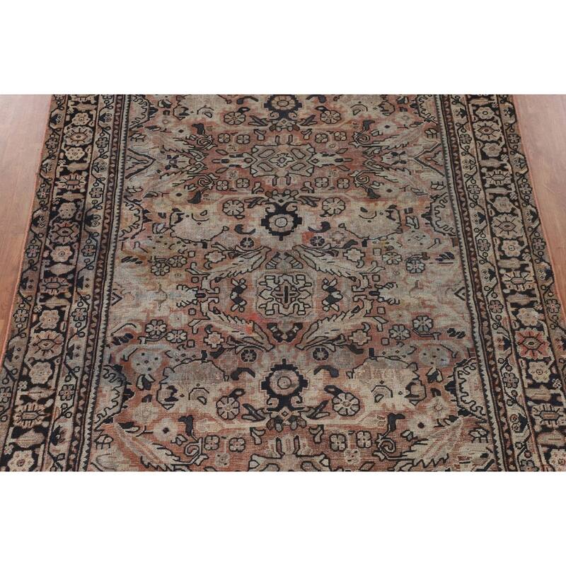 Mahal Persian Antique Area Rug Handmade Wool Carpet - 7'5"x 10'7"