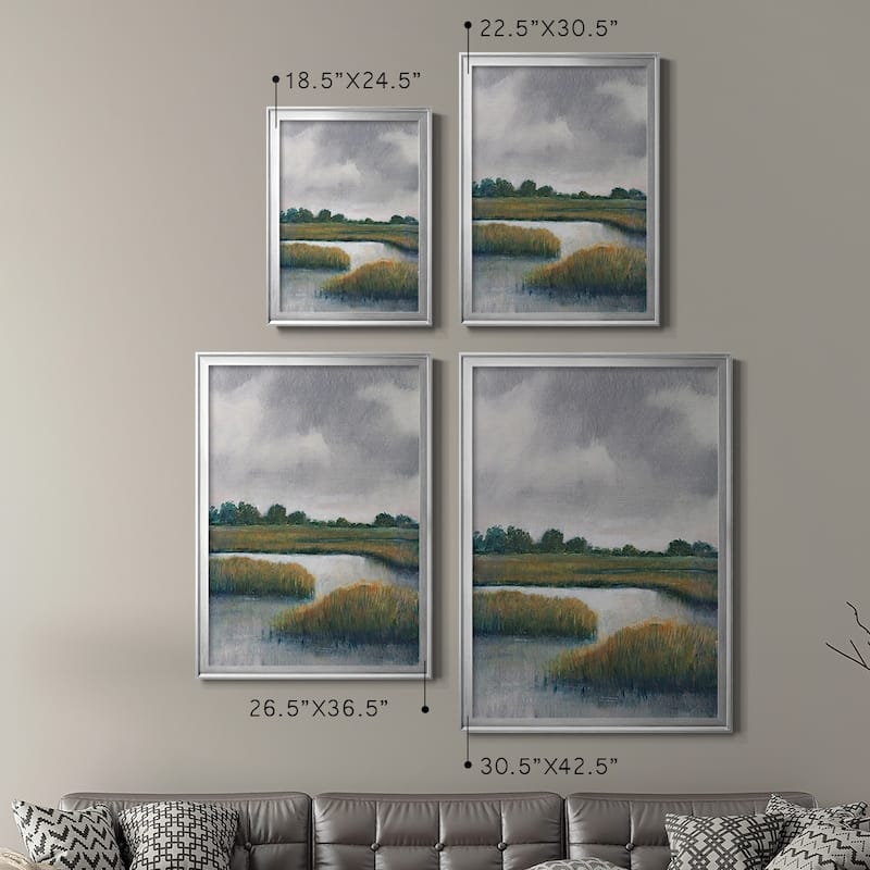 Salt Marshes I Premium Framed Print - Ready to Hang
