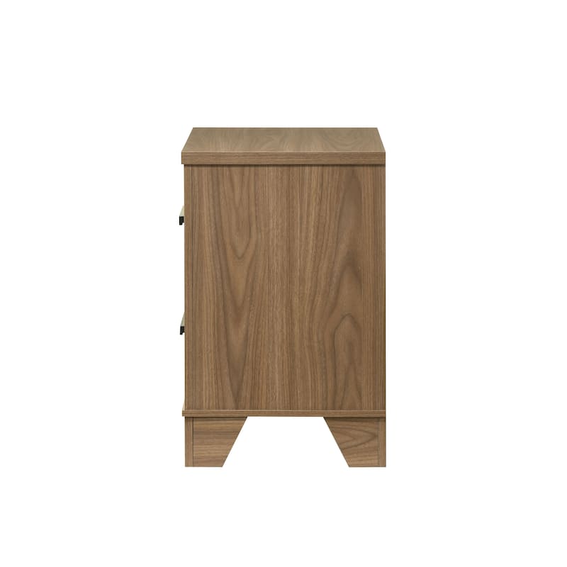 Furniture of America Nyess Modern Chestnut Brown 3-Piece Wood Bedroom Set