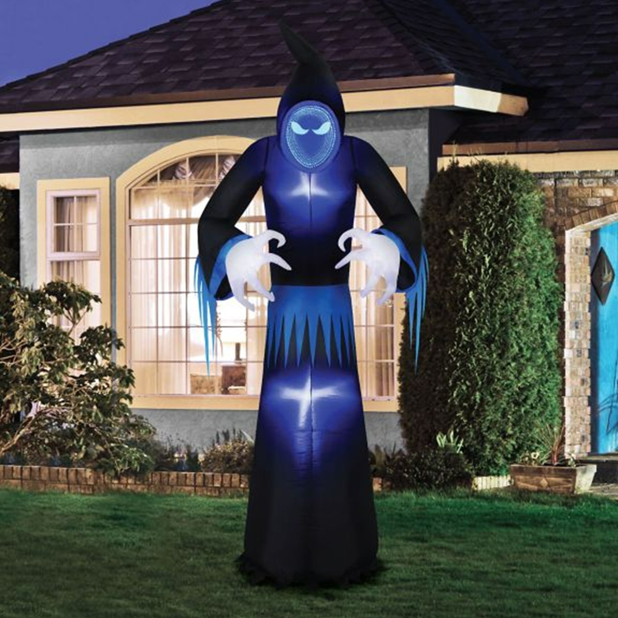 Occasions 8 Foot Inflatable Infinity Mirror Reaper Halloween 