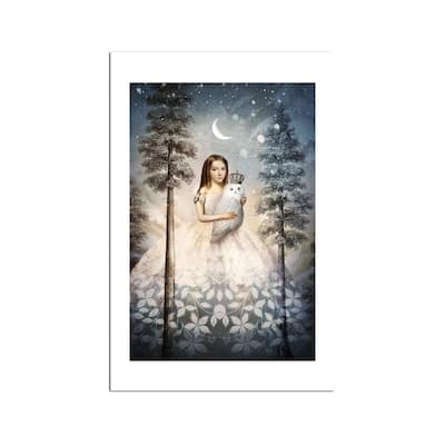 Fille en Aiguilles Fine Art Paper Print by Catrin Welz-Stein - Multi