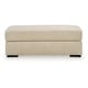 preview thumbnail 3 of 1, Signature Design by Ashley Jasmine Grove Oatmeal Ottoman
