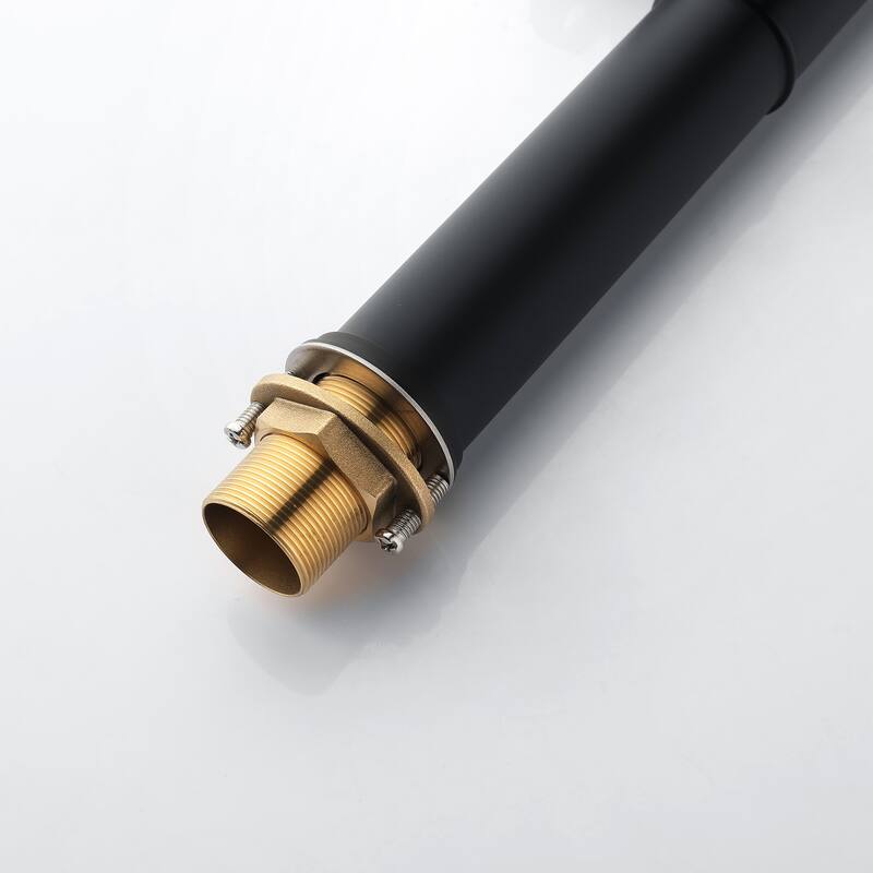 Industrial-style Bathroom Vessel Faucet Single Hole Black with Premium Single Handle