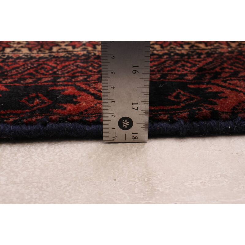 ECARPETGALLERY Hand-knotted Royal Baluch Beige Wool Rug - 3'1 x 6'7