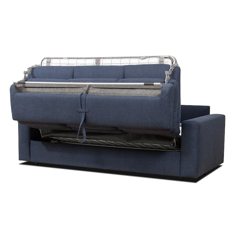 Stearns & Foster® Paolo 82 in. Queen Sleeper Sofa with 5in Memory Foam Mattress