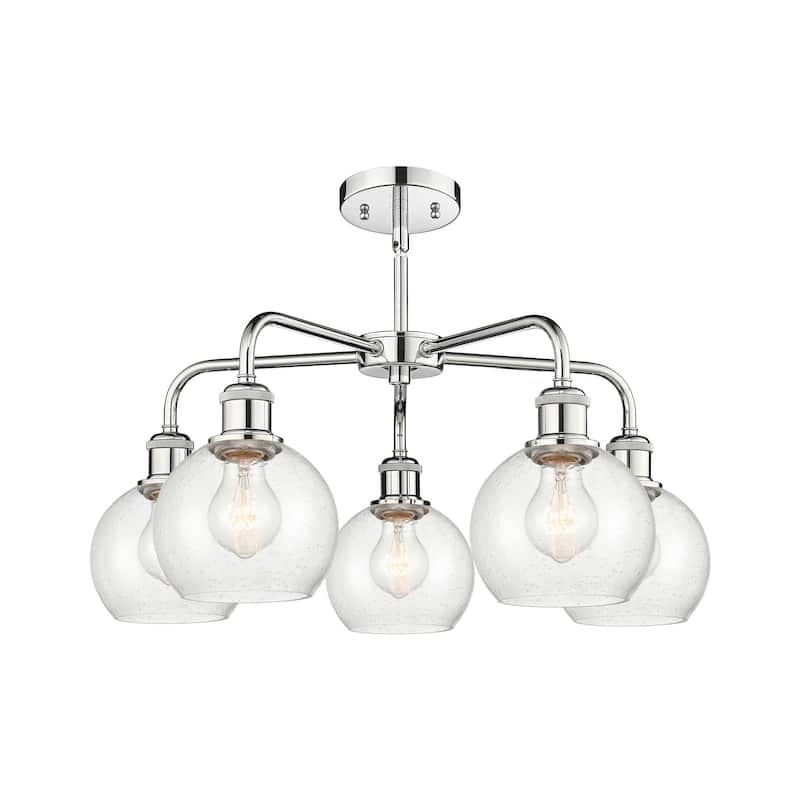 Innovations Lighting 516-5CR-15-24 Athens Chandelier Athens 5 Light