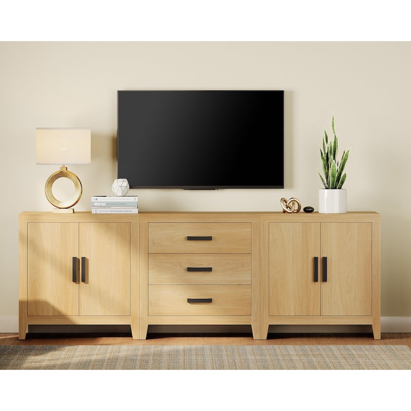 WAMPAT Buffet Cabinet with Drawers & Doors