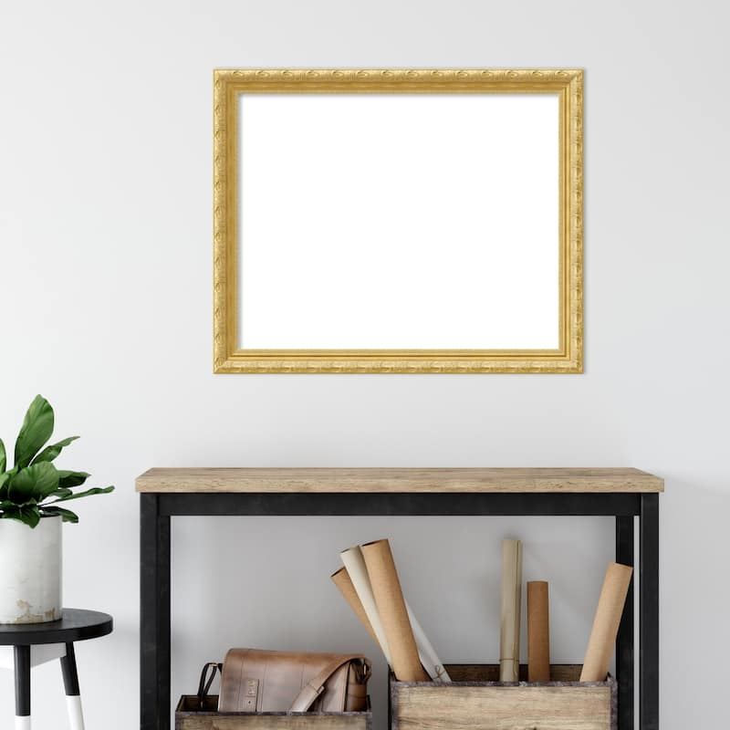 Amanti Art Versailles Gold Framed Dry Erase Magnetic Board