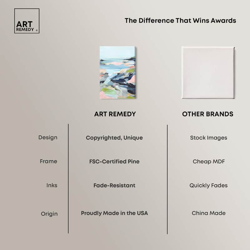 Between Seasons II Canvas by Art Remedy, Gallery Wrapped