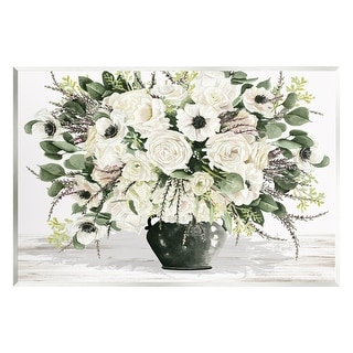 Stupell White Blooming Blossoms Wall Plaque Art Design by Cindy Jacobs ...