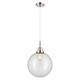 Option Clear Shade / Polished Nickel