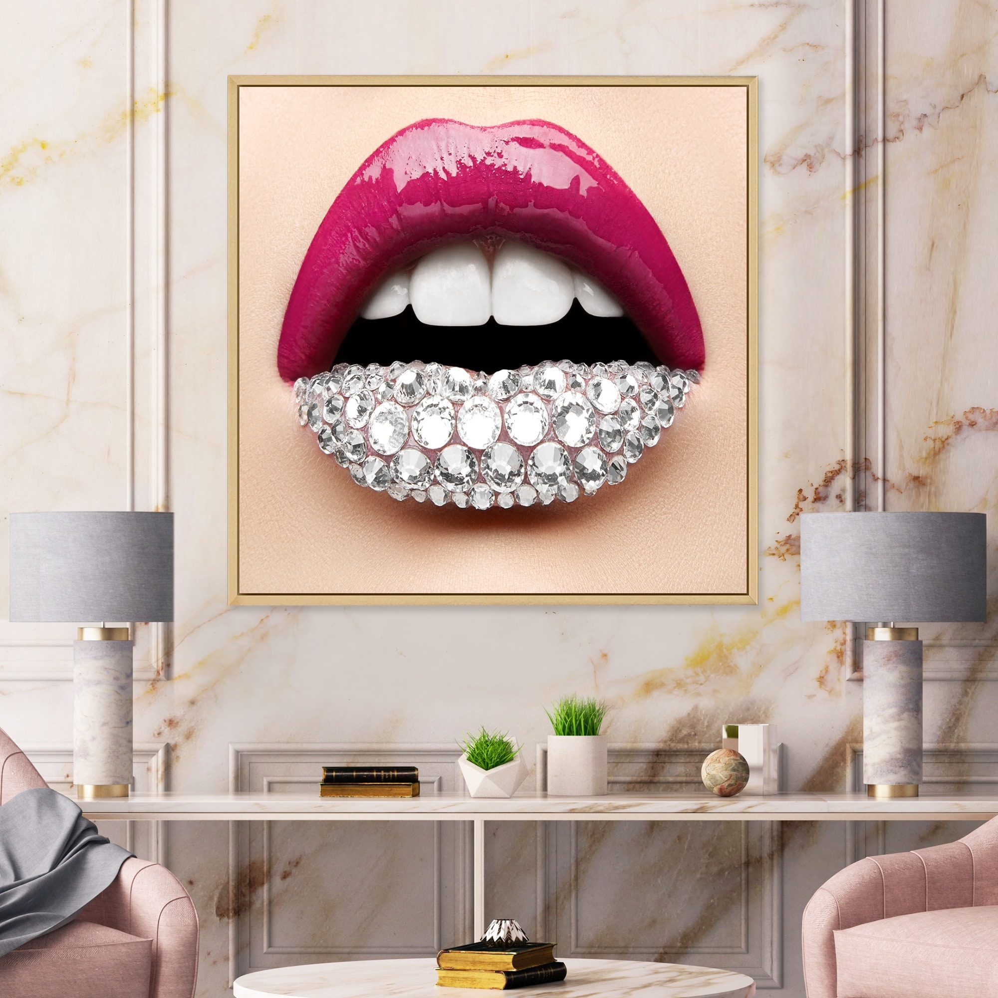 https://ak1.ostkcdn.com/images/products/is/images/direct/6313f6144c13e13c2457d205b91b8ccb55013a05/Designart-%27Woman-Lips-With-Pink-Lipstick-White-Diamonds%27-Modern-Framed-Canvas-Wall-Art-Print.jpg