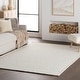 preview thumbnail 15 of 19, Nuloom Thellia Textured Flatweave Shag Rug 2'6" x 6' Runner - Beige
